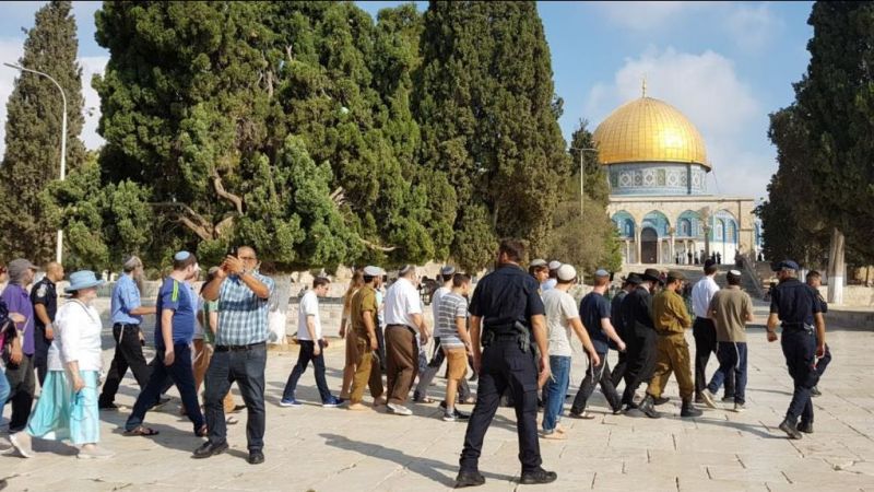 الاحتلال يعتقل 14 فلسطينيا في الضفة.. و2230 مستوطنا يقتحمون الأقصى خلال عيد الفصح